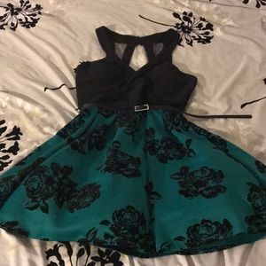 Midnight Doll prom dress with belt